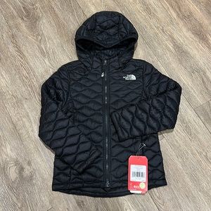 North Face Girls Thermoball Jacket XS Black